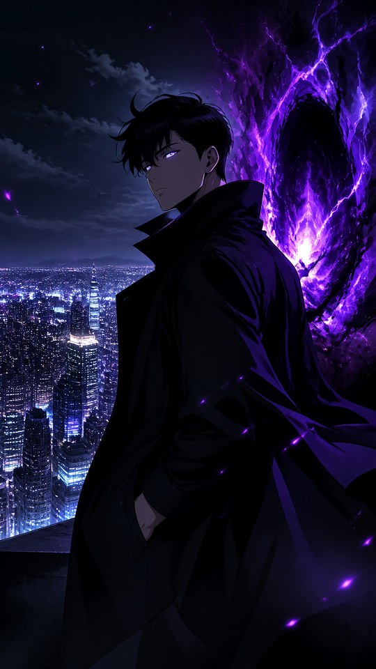 Solo Leveling 018, City Overlook